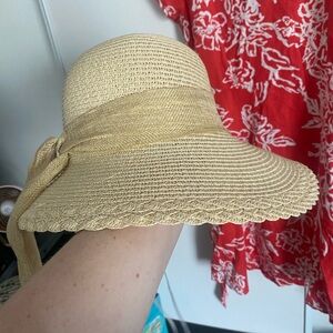 Elegant Tan Sun Hat